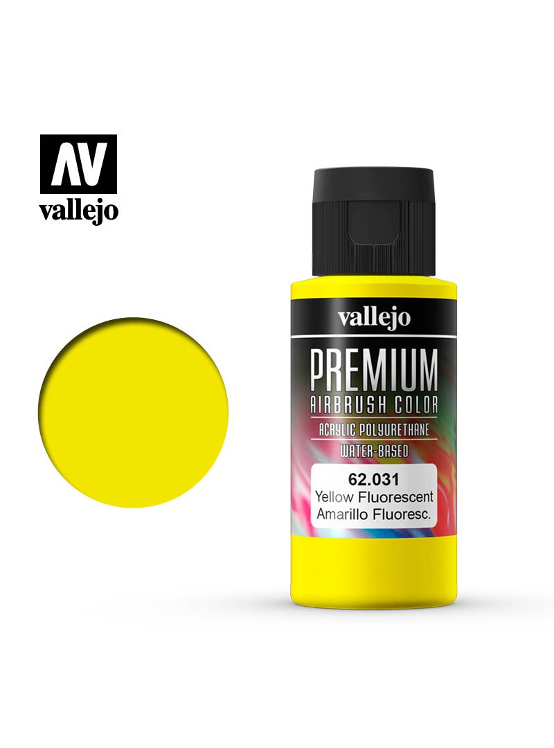 Vallejo Premium Fluorescent Yellow