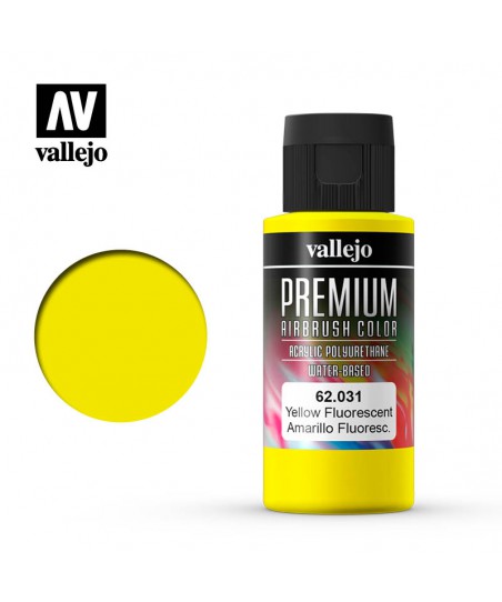 Vallejo Premium Fluorescent Yellow