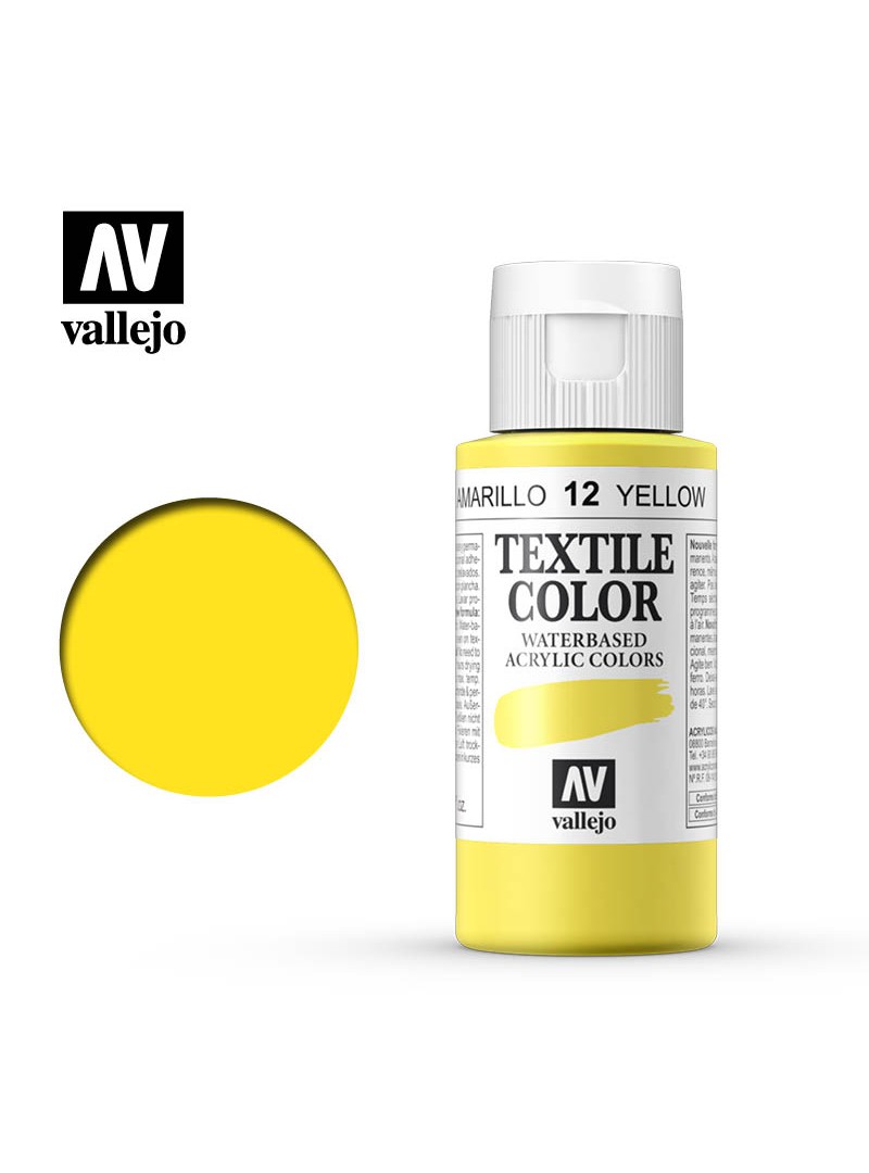 Vallejo Textile Color Yellow