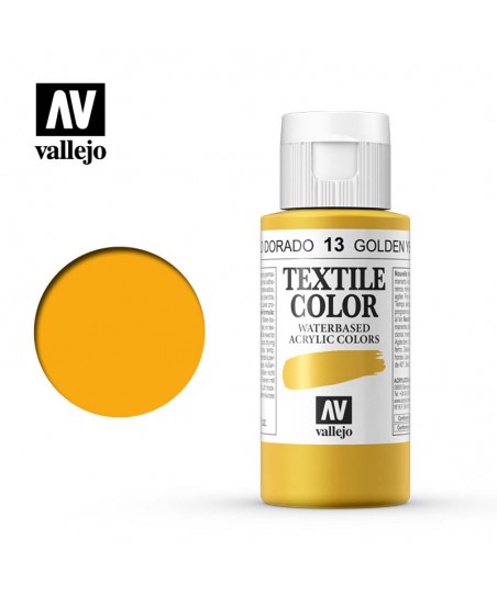 Vallejo Textile Color Golden Yellow