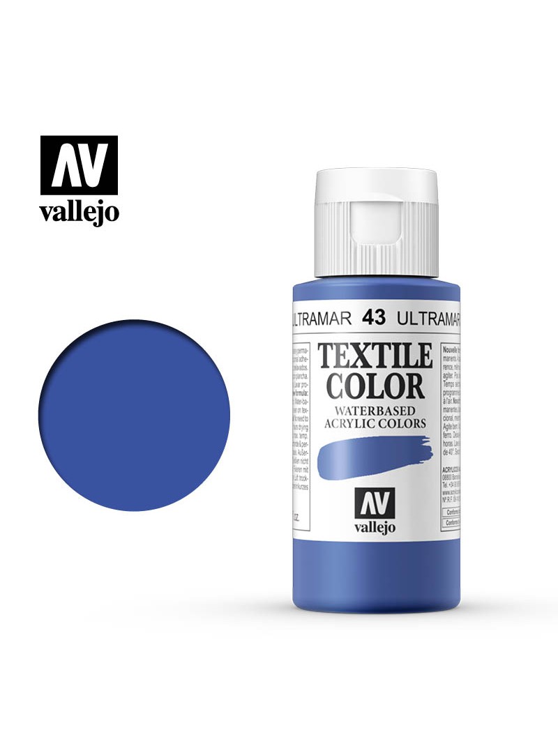 Vallejo Textile Color Ultramarine Blue