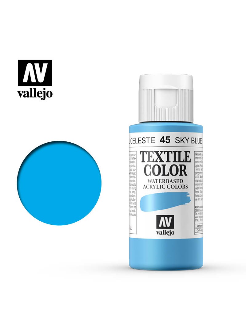 Vallejo Textile Color Sky Blue