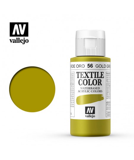 Vallejo Textile Color Gold Green