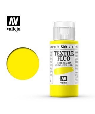 Vallejo Textile Color Fluorescent Yellow