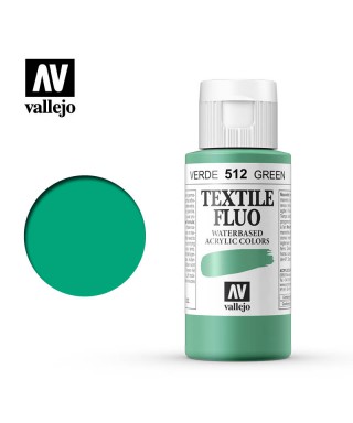 Vallejo Textile Color Fluorescent Green