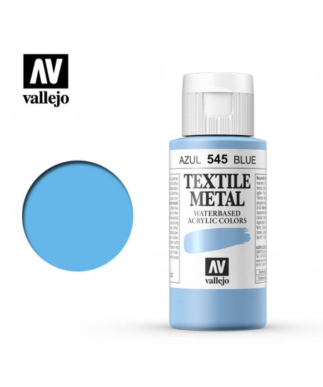 Vallejo Textile Color Metallic Blue