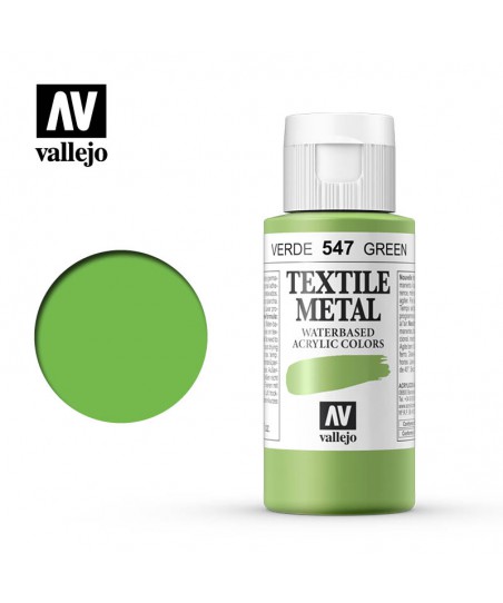Vallejo Textile Color Metallic Green