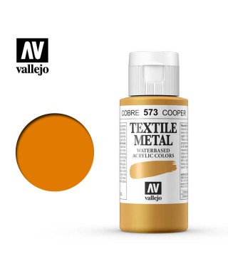 Vallejo Textile Color Metallic Copper