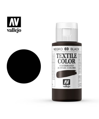 Vallejo Textile Color Black 60ml