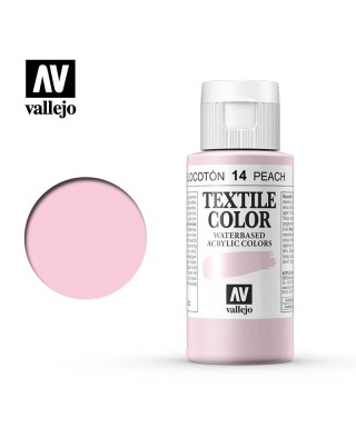 Vallejo Textile Color Peach 60ml