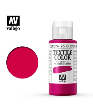 Vallejo Textile Color Cherry Red 60ml