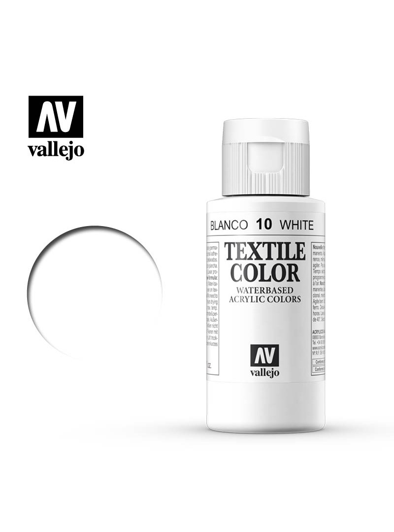 Vallejo Textile Color White 60ml