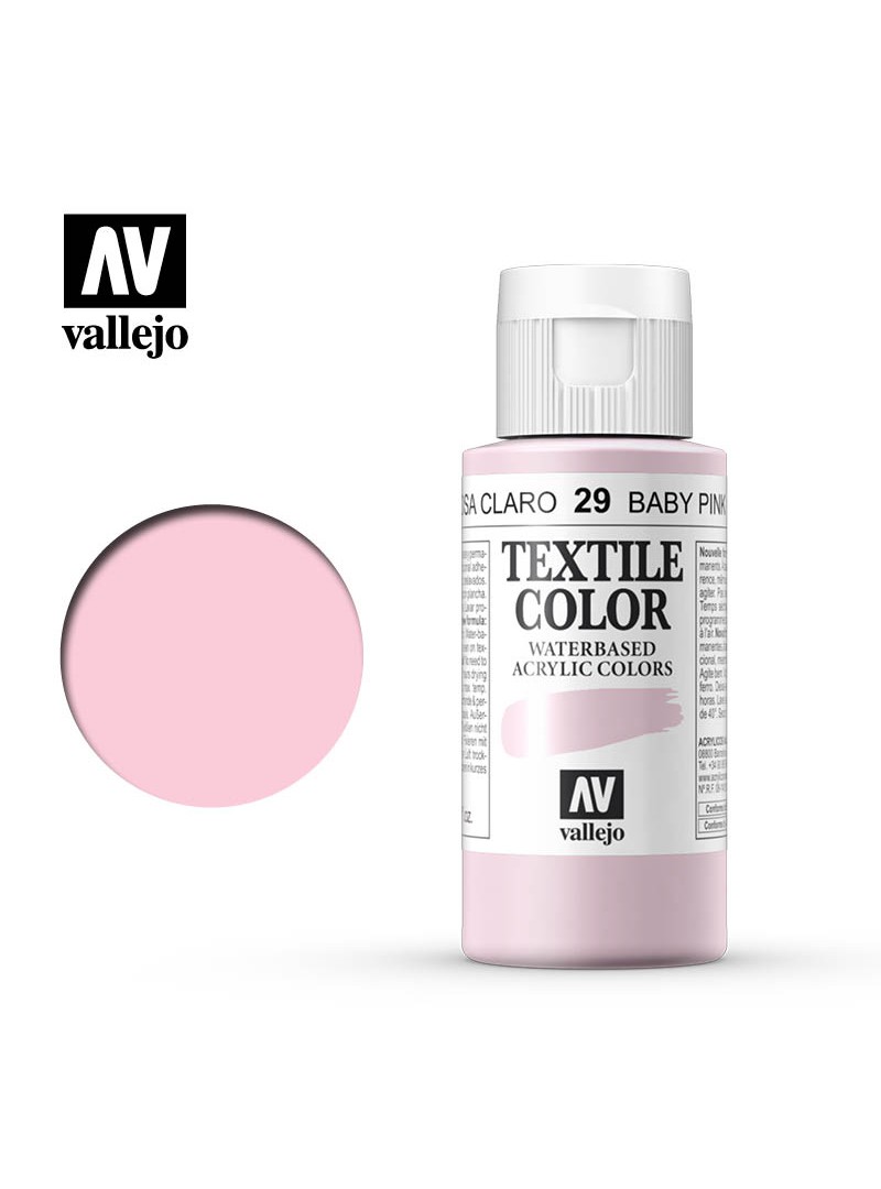 Vallejo Textile Color Baby Pink 60ml