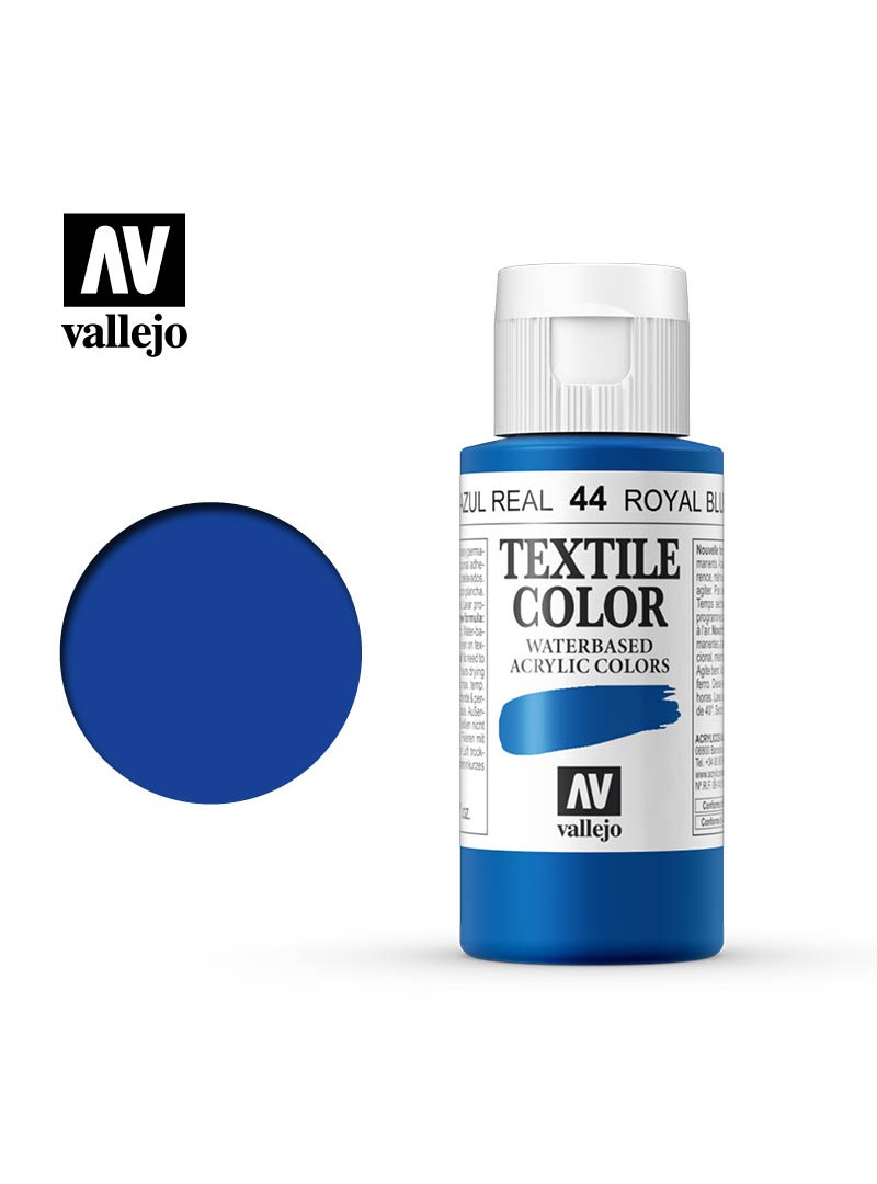 Vallejo Textile Color Royal Blue 60ml