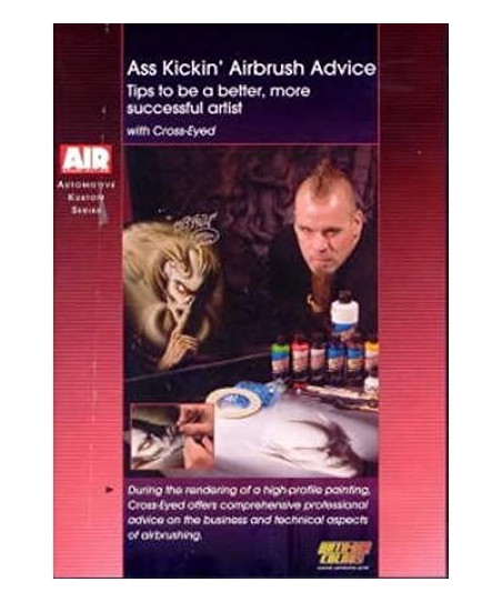 DVD Ass Kickin 'Airbrush Advice with Cross Eyed'