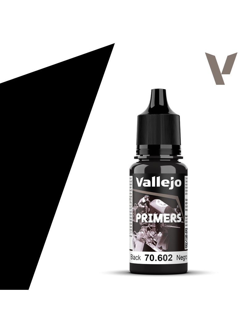 Vallejo Primer 18ml - Črn