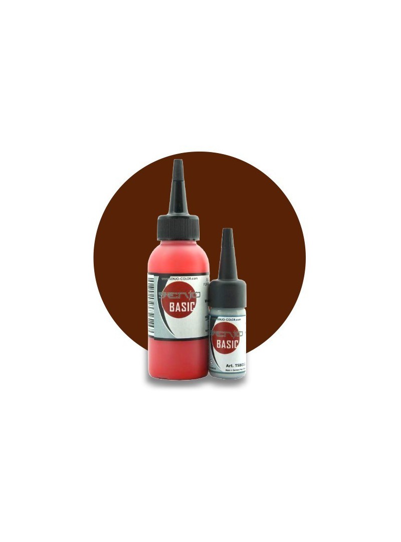 Senjo-Color Bodypaint 75ml - Rdeče rjava