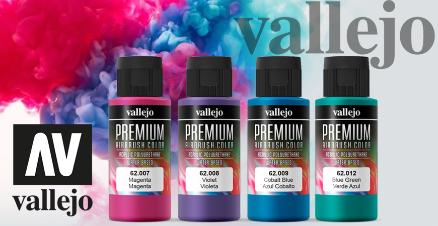 Vallejo Premium airbrush barve